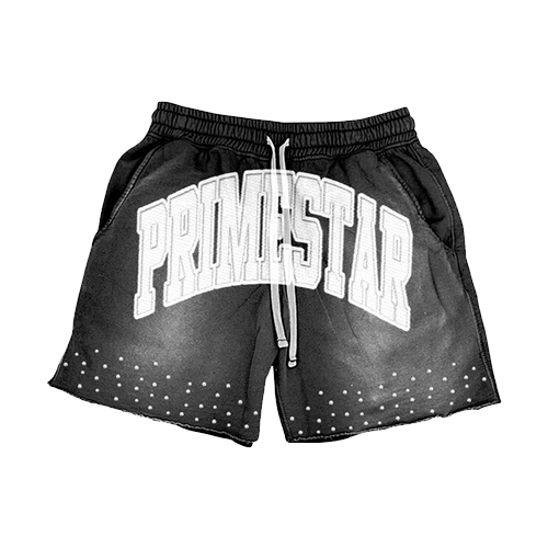 PRIMESTAR "STAR BOY" BLACK SHORTS