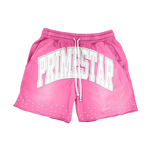PRIMESTAR "STAR BOY" PINK SHORTS